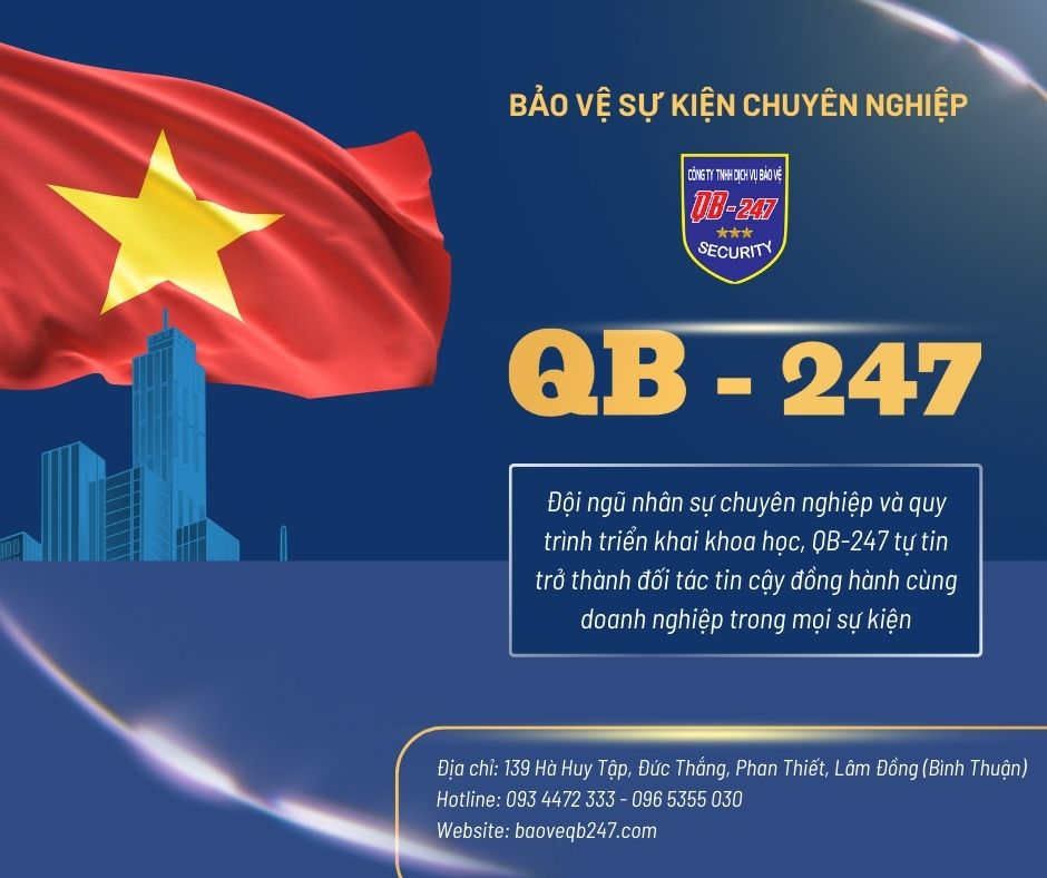 Dịch vụ bảo vệ sự kiện chuyên nghiệp cho doanh nghiệp dịp lễ Quốc Khánh 2/9