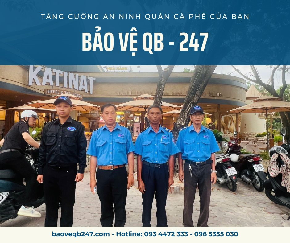 Triển khai bảo vệ mục tiêu tại quán cà phê KATINAT Phan Thiết